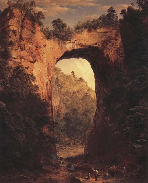 The Natural Bridge,Virginia, Frederic E.Church